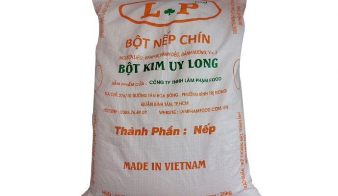 Glutinous rice flour with orange brand