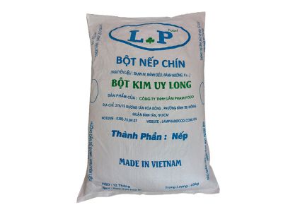Bột nếp chín nhãn xanh dương Bột nếp chín nhãn xanh dương