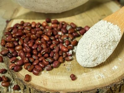 Roasted red beans powder
