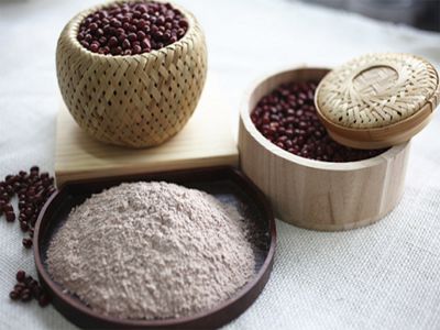 Roasted red beans powder